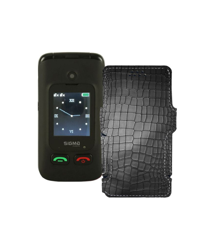 Чохол-книжка з екошкіри для телефону Sigma Comfort 50 Menol Shell Duo Type-C
