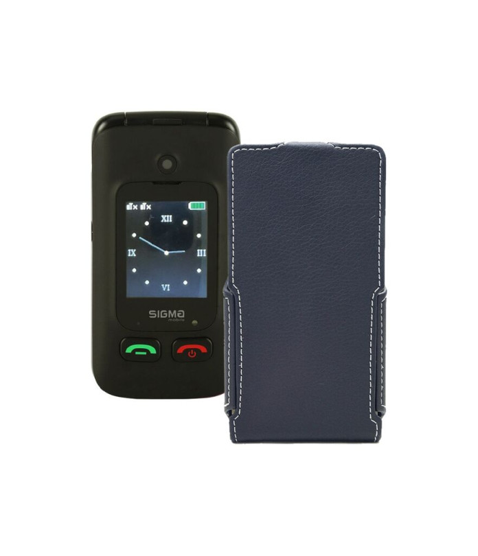 Чохол-флип з екошкіри для телефону Sigma Comfort 50 Menol Shell Duo Type-C