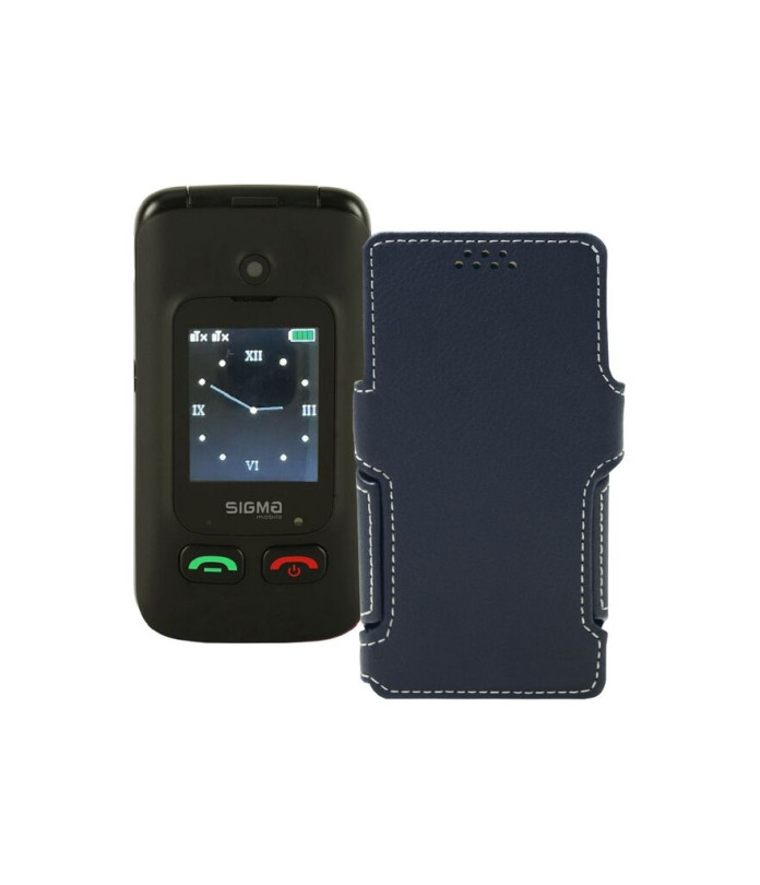 Чохол-книжка з екошкіри для телефону Sigma Comfort 50 Menol Shell Duo Type-C