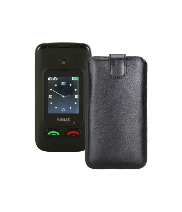 Витяжка з екошкіри для телефону Sigma Comfort 50 Menol Shell Duo Type-C