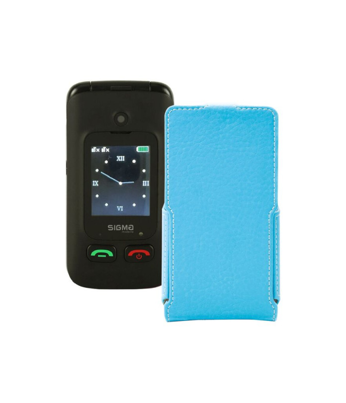 Чохол-флип з екошкіри для телефону Sigma Comfort 50 Menol Shell Duo Type-C