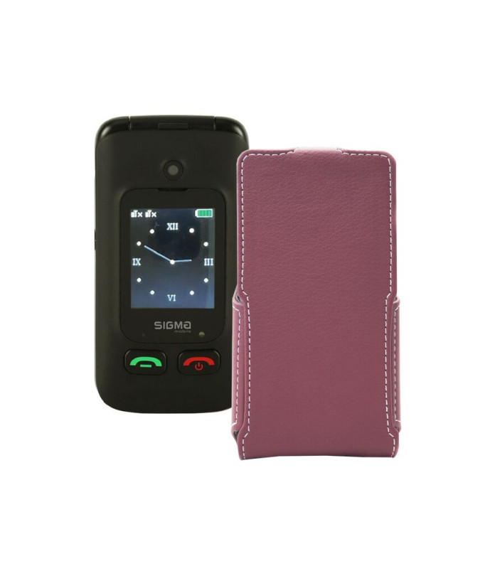 Чохол-флип з екошкіри для телефону Sigma Comfort 50 Menol Shell Duo Type-C