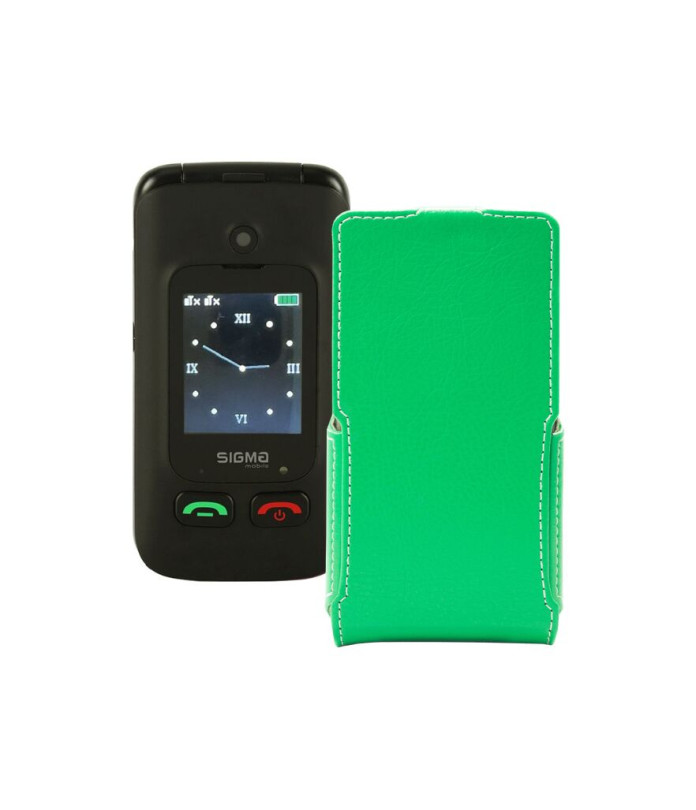 Чохол-флип з екошкіри для телефону Sigma Comfort 50 Menol Shell Duo Type-C