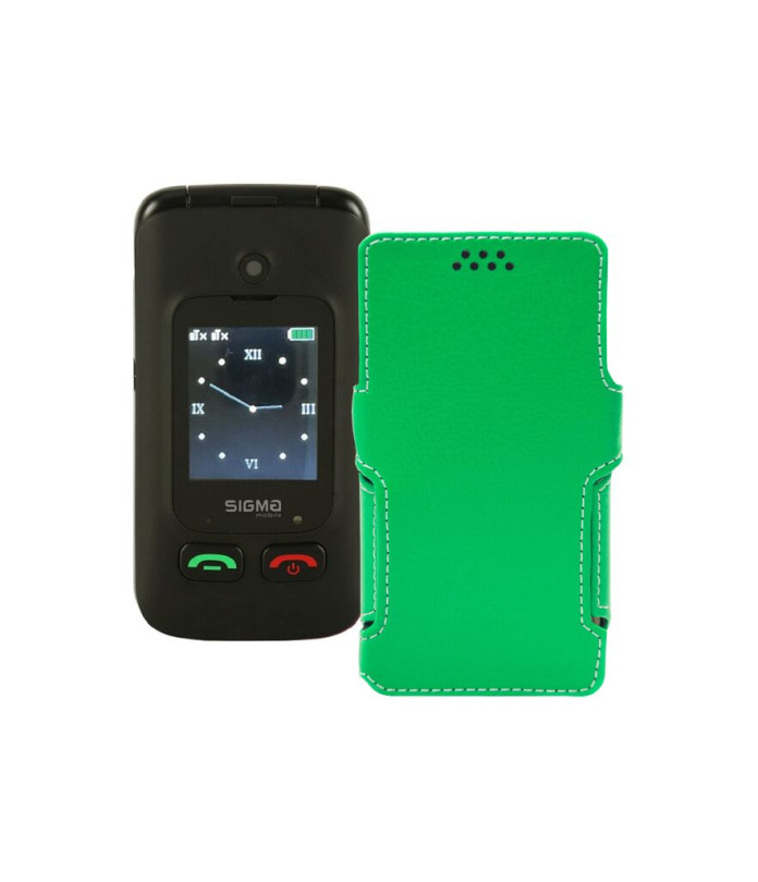 Чохол-книжка з екошкіри для телефону Sigma Comfort 50 Menol Shell Duo Type-C
