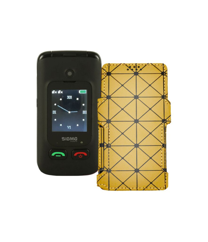 Чохол-книжка з екошкіри для телефону Sigma Comfort 50 Menol Shell Duo Type-C