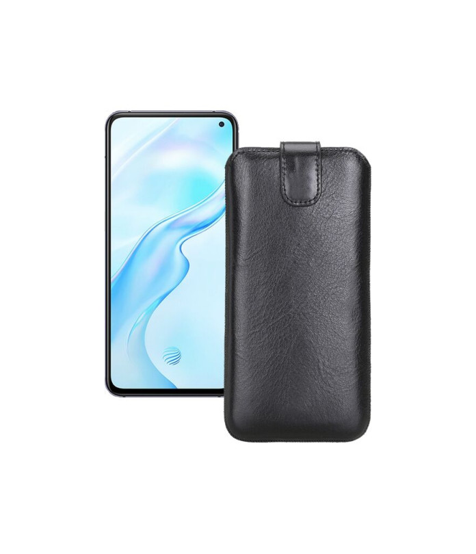 Витяжка з екошкіри для телефону Vivo X30