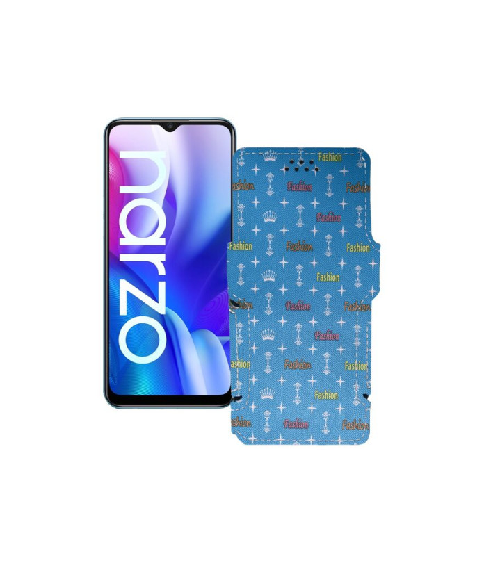 Чохол-книжка з екошкіри для телефону Realme Narzo 20A