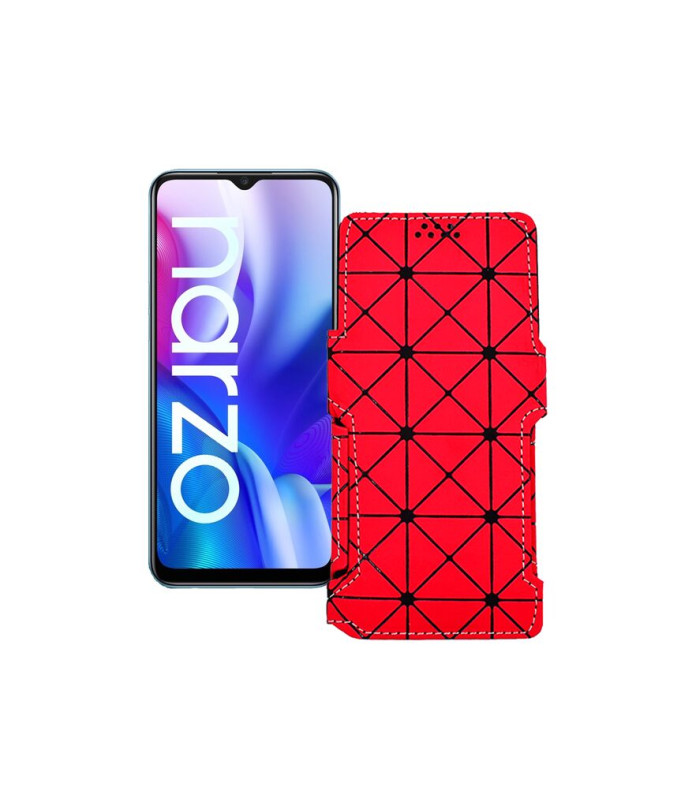 Чохол-книжка з екошкіри для телефону Realme Narzo 20A