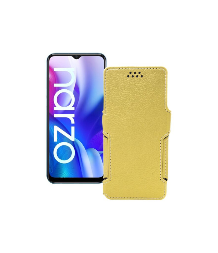 Чохол-книжка з екошкіри для телефону Realme Narzo 20A