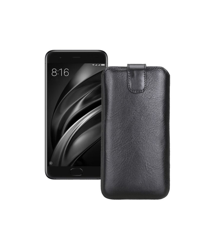 Витяжка з екошкіри для телефону Xiaomi Mi 6