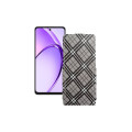 Чохол-флип з екошкіри для телефону OPPO A3 4G