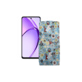 Чохол-флип з екошкіри для телефону OPPO A3 4G