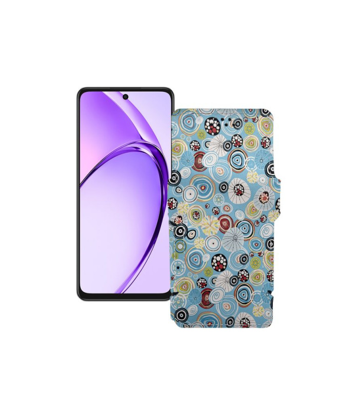 Чохол-книжка з екошкіри для телефону OPPO A3 4G