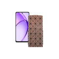 Чохол-флип з екошкіри для телефону OPPO A3 4G