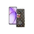 Чохол-флип з екошкіри для телефону OPPO A3 4G