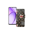 Чохол-книжка з екошкіри для телефону OPPO A3 4G