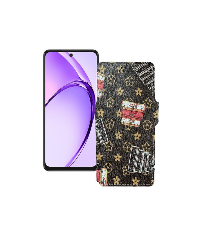Чохол-книжка з екошкіри для телефону OPPO A3 4G