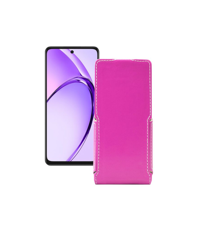 Чохол-флип з екошкіри для телефону OPPO A3 4G