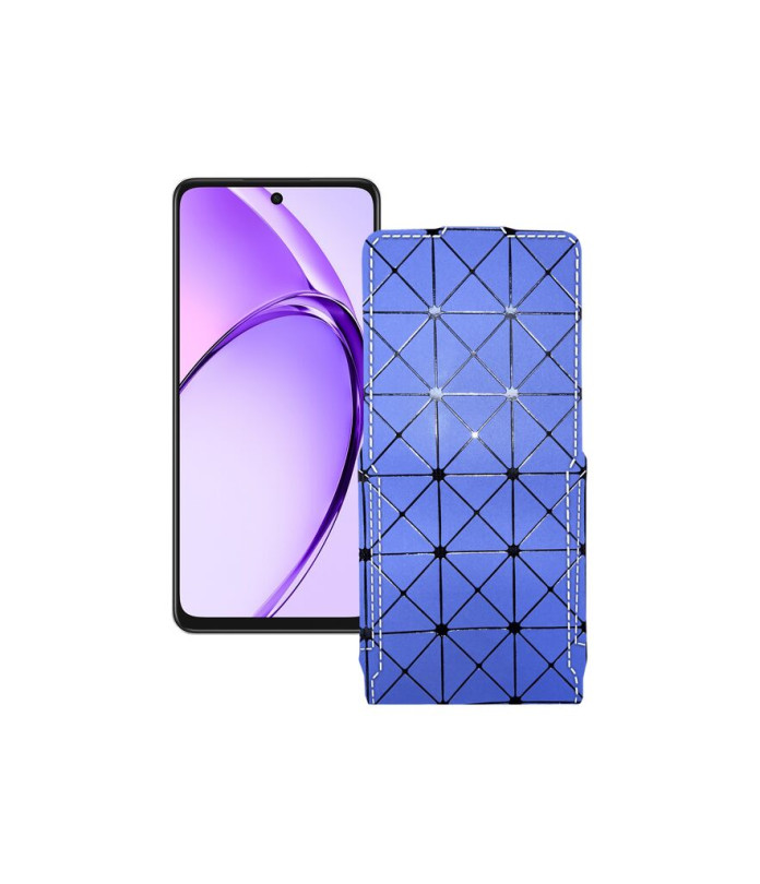 Чохол-флип з екошкіри для телефону OPPO A3 4G
