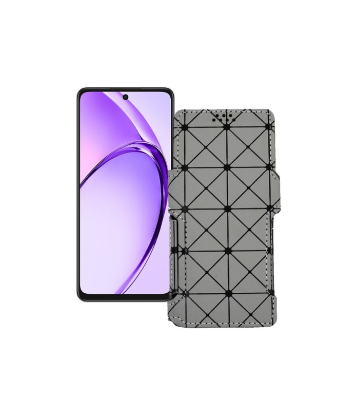 Чохол-книжка з екошкіри для телефону OPPO A3 4G