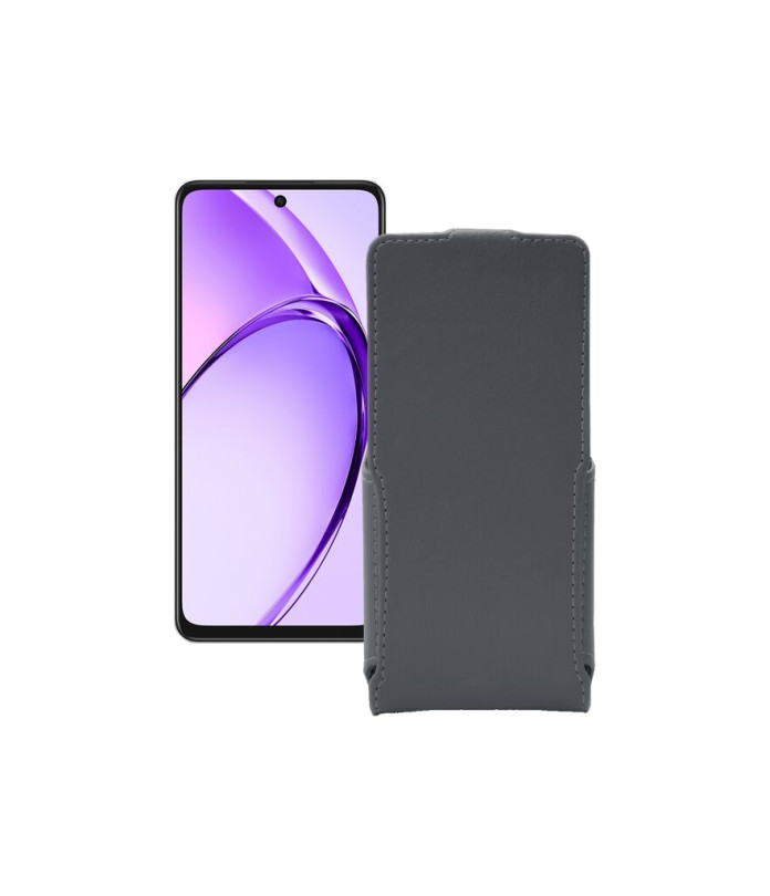Чохол-флип з екошкіри для телефону OPPO A3 4G
