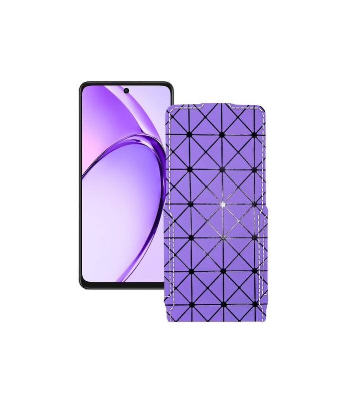 Чохол-флип з екошкіри для телефону OPPO A3 4G