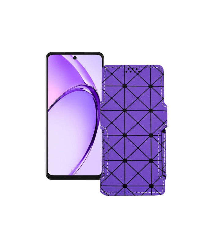 Чохол-книжка з екошкіри для телефону OPPO A3 4G