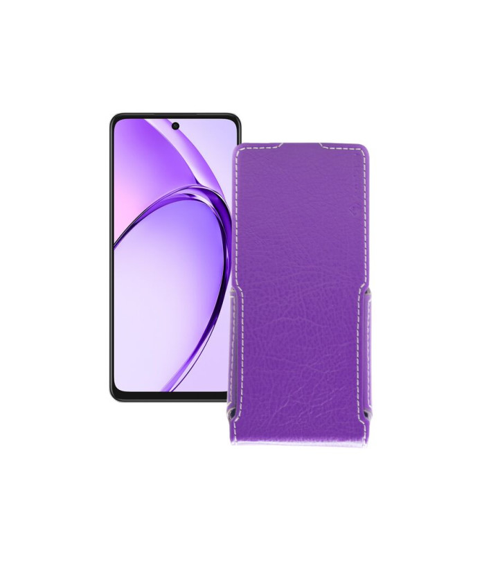 Чохол-флип з екошкіри для телефону OPPO A3 4G