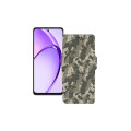 Чохол-книжка з екошкіри для телефону OPPO A3 4G