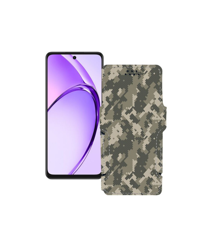 Чохол-книжка з екошкіри для телефону OPPO A3 4G