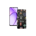 Чохол-флип з екошкіри для телефону OPPO A3 4G