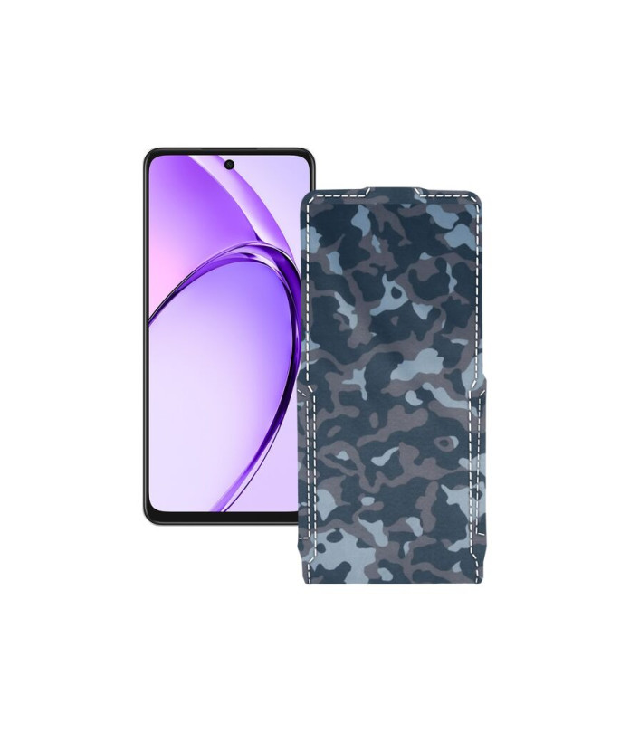 Чохол-флип з екошкіри для телефону OPPO A3 4G