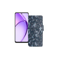 Чохол-книжка з екошкіри для телефону OPPO A3 4G