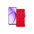 Чохол-книжка з екошкіри для телефону OPPO A3 4G