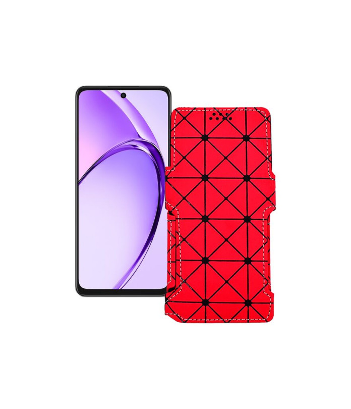 Чохол-книжка з екошкіри для телефону OPPO A3 4G
