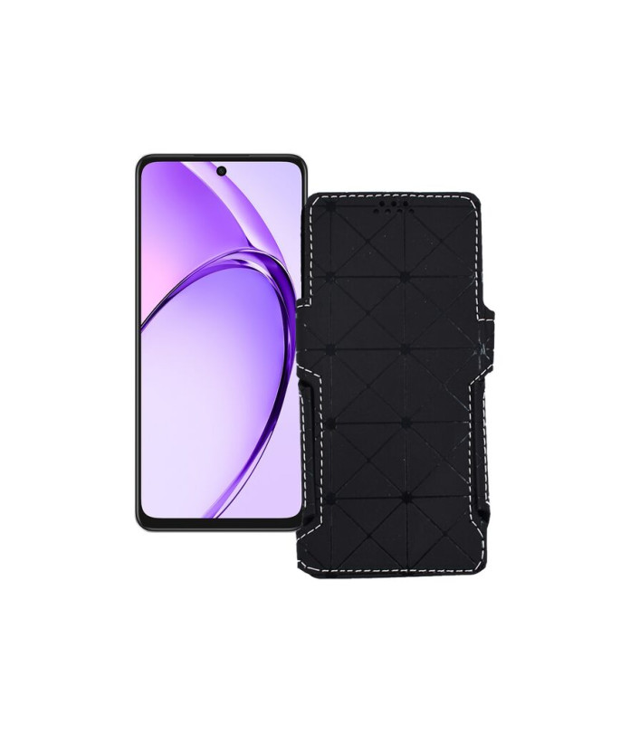 Чохол-книжка з екошкіри для телефону OPPO A3 4G