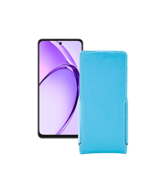 Чохол-флип з екошкіри для телефону OPPO A3 4G