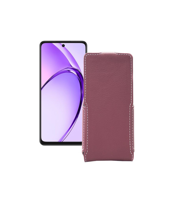 Чохол-флип з екошкіри для телефону OPPO A3 4G
