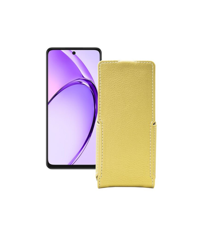 Чохол-флип з екошкіри для телефону OPPO A3 4G