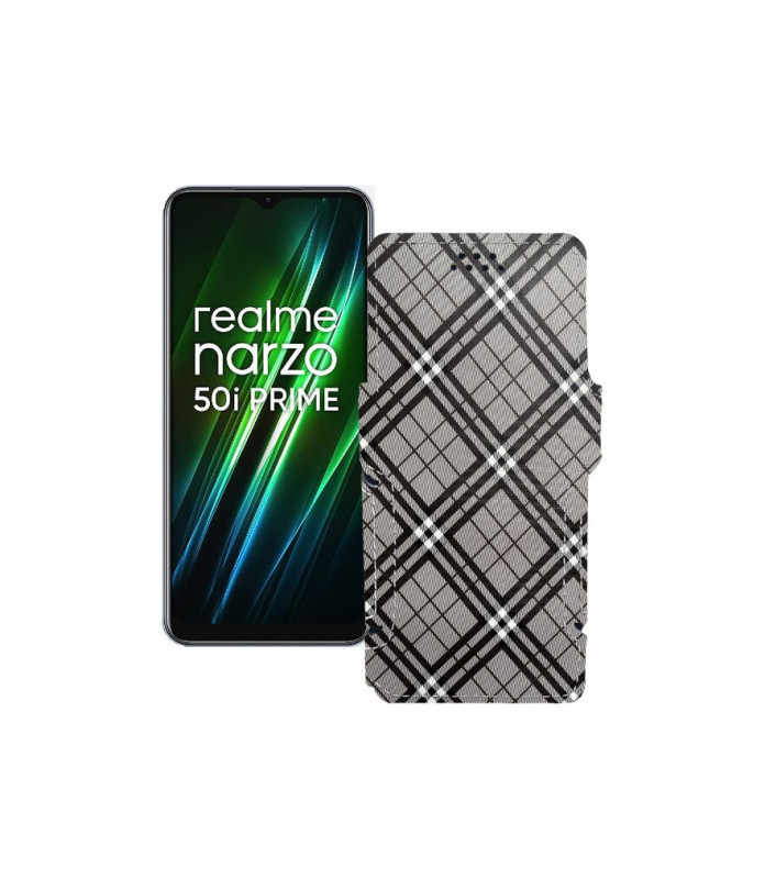 Чохол-книжка з екошкіри для телефону Realme Narzo 50i Prime