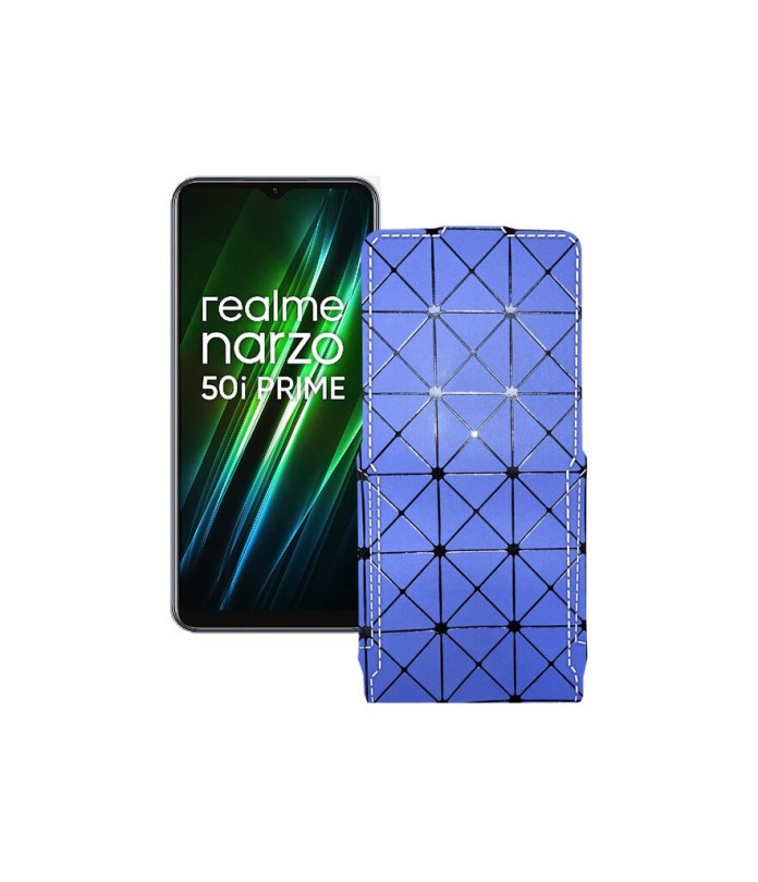 Чохол-флип з екошкіри для телефону Realme Narzo 50i Prime