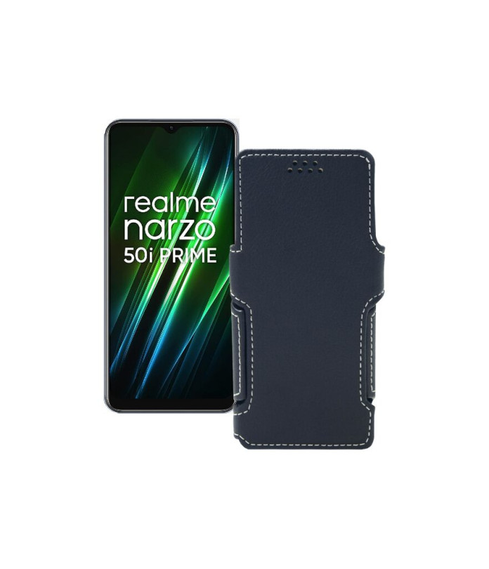 Чохол-книжка з екошкіри для телефону Realme Narzo 50i Prime