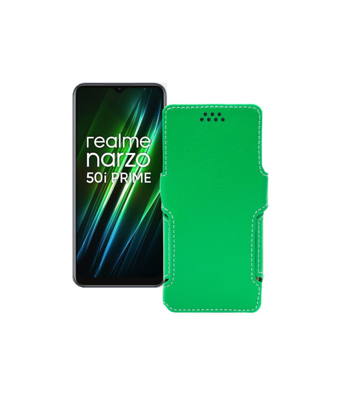 Чохол-книжка з екошкіри для телефону Realme Narzo 50i Prime