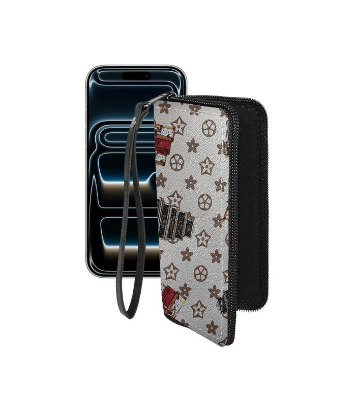 Чохол-гаманець з екошкіри для телефону Apple iPhone 17 Pro