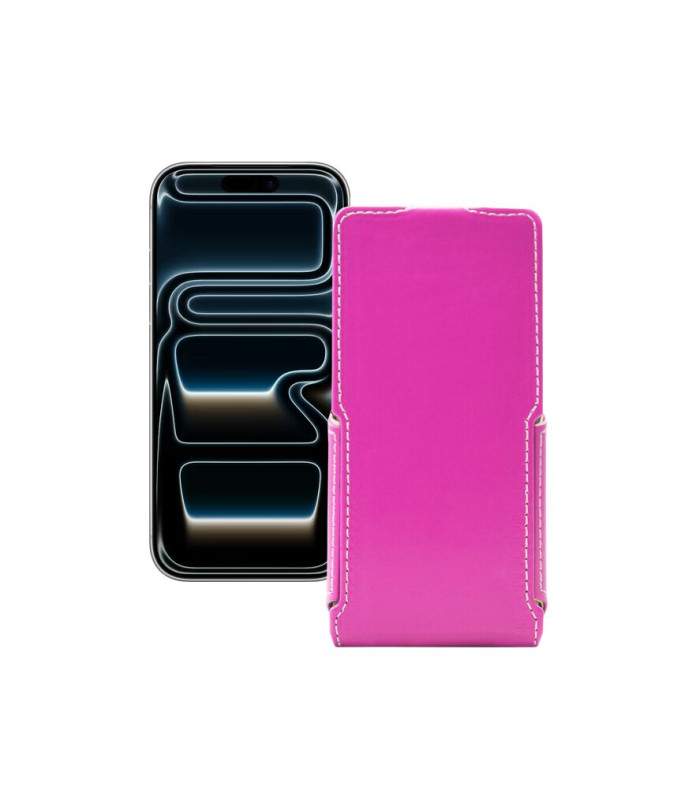 Чохол-флип з екошкіри для телефону Apple iPhone 17 Pro