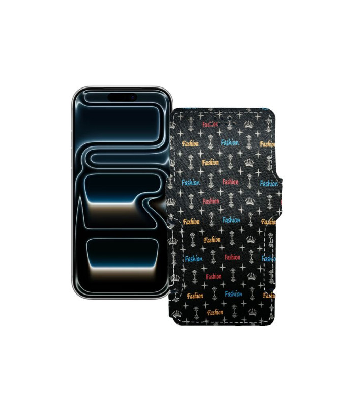 Чохол-книжка з екошкіри для телефону Apple iPhone 17 Pro