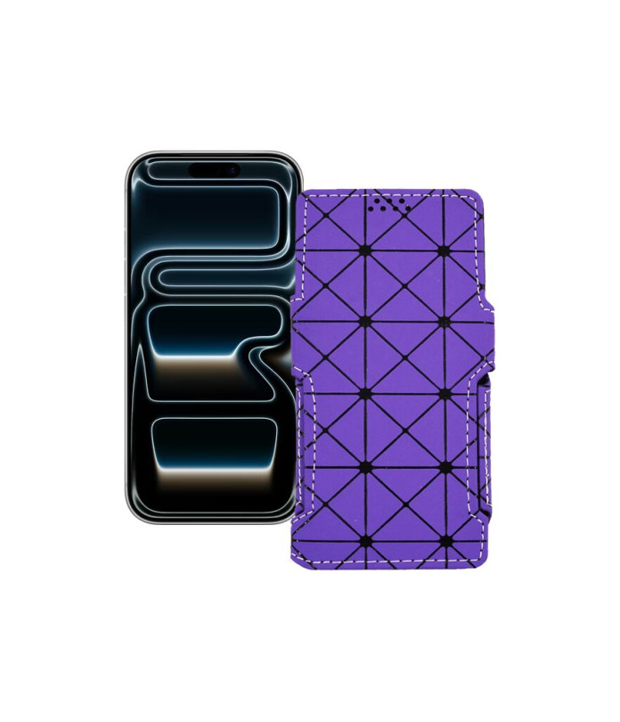 Чохол-книжка з екошкіри для телефону Apple iPhone 17 Pro