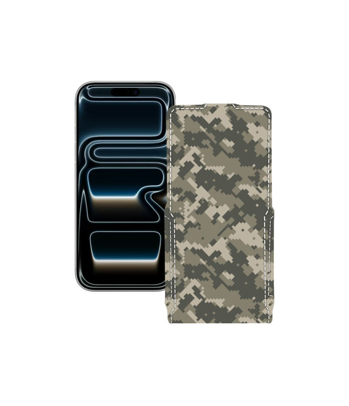 Чохол-флип з екошкіри для телефону Apple iPhone 17 Pro