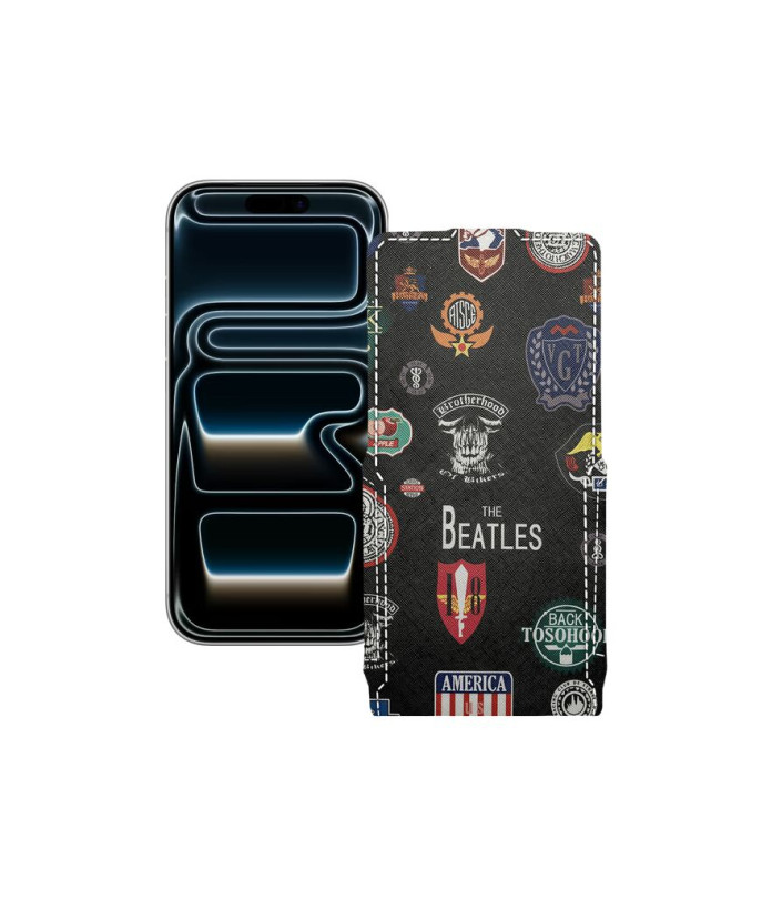 Чохол-флип з екошкіри для телефону Apple iPhone 17 Pro