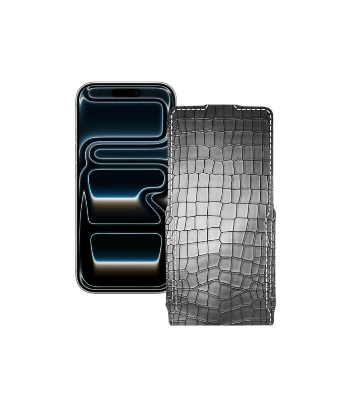 Чохол-флип з екошкіри для телефону Apple iPhone 17 Pro
